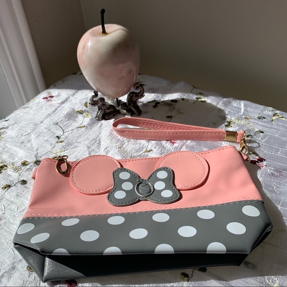🎀🆕 Mini Mouse Style Makeup Bag or Pencil Case - Picture 2 of 6